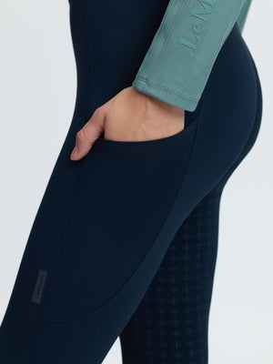 Pantalon d'équitation LeMieux Becca fond renforcé Marine