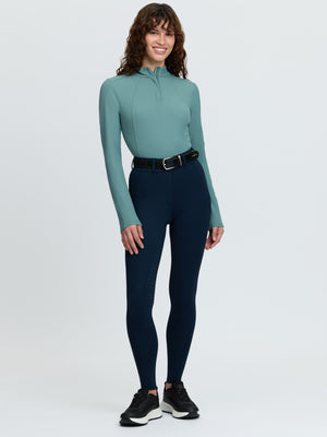 Pantalon d'équitation LeMieux Becca fond renforcé Marine