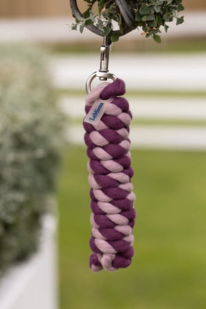 Longe en polycoton LeMieux — Blackberry/Wild Rose
