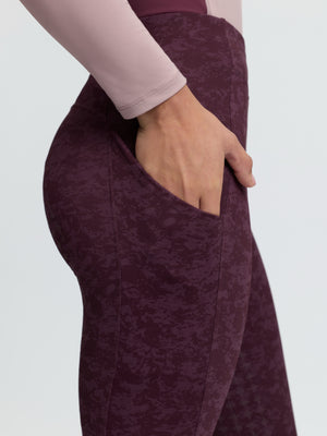 LeMieux Young Rider Orla Junior pantalon sans fermeture Bramble à motif