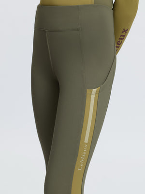LeMieux Young Rider Orla Junior pantalon sans fermeture Willow Green