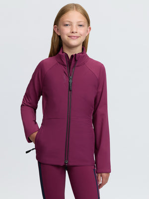 Veste legere Betty Young Rider Blackberry portee