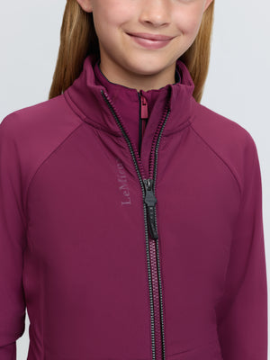 Veste legere Betty Young Rider Blackberry dos