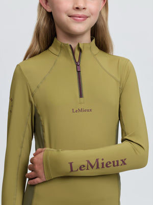 Maillot de corps Young Rider Classique Gooseberry detail