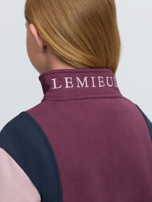 Sweat Viola Young Rider Bramble detail