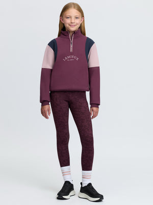 Sweat Viola Young Rider Bramble manche
