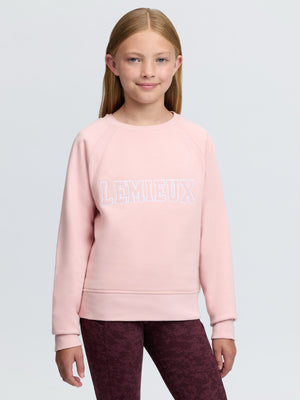 Sweat style Varsity col rond Young Rider Shay — Petal