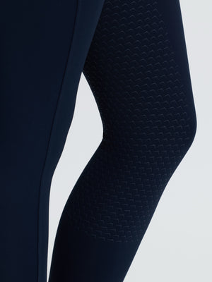 LeMieux Young Rider Nell pantalon gratté sans fermeture Marine