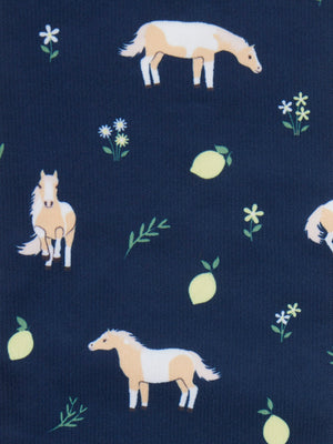Chaussettes d'équitation Footsie LeMieux Bleu Marine