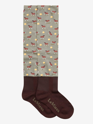 Chaussettes d'équitation Footsie LeMieux Clydesdale/Willow