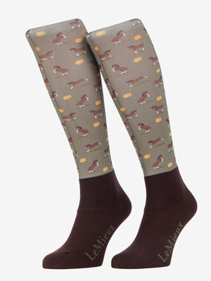 Chaussettes d'équitation Footsie LeMieux Clydesdale/Willow