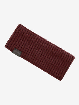 Bandeau en maille côtelée Clara Black — Bramble