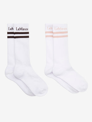 Chaussettes High Crew LeMieux (lot de 2)