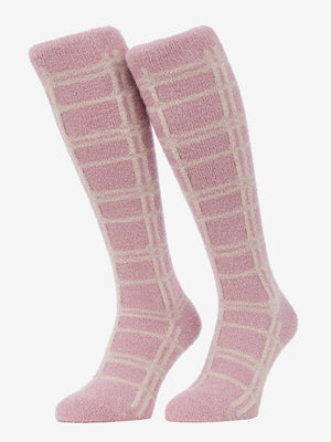 Chaussettes douillettes à carreaux Heritage LeMieux