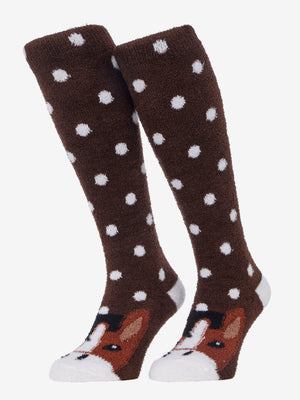 Chaussettes LeMieux douillettes motif personnage Titan