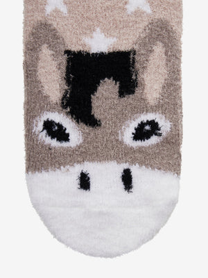 Chaussettes LeMieux douillettes motif personnage Donkey