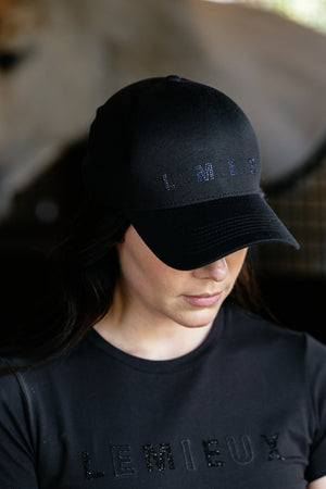 Casquette LeMieux Brilliance - Noir - mise en situation