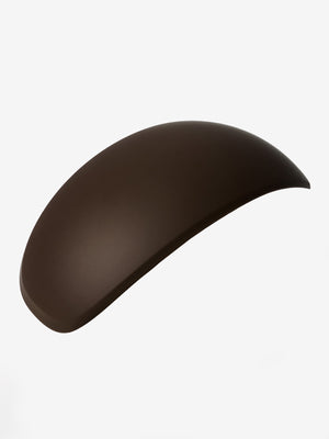 Panneau pour casque Verv mat marron