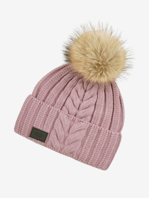 Bonnet à pompon en maille Heritage