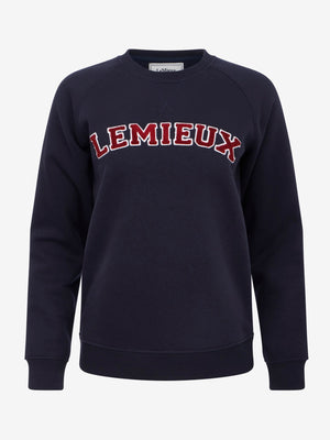 Sweat-shirt à col rond style Varsity Vida