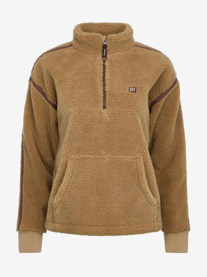 Sweat demi-zip en polaire sherpa effet Teddy Avery