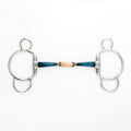Image for Ergonomické trojkrúžkové zubadlo Sweet Iron, dvojito lomené, 14 mm
