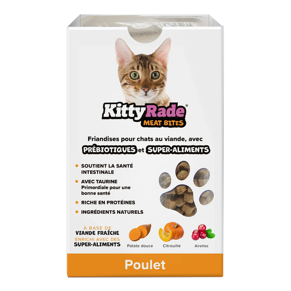 Bouchées pour Chats enrichies en prébiotiques et superfood - Kittyrade