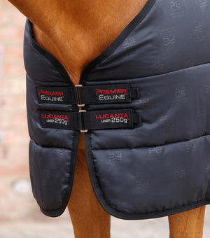 Woof Wear – Doublure de couverture Lucanta 250 g Premier Equine Black 3 | Sellerie Bucéphale