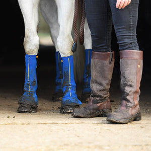 Woof Wear – Guêtres de pré Equi-Chaps Close Contact Equilibrium Navy 5 | Sellerie Bucéphale