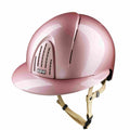 Image for Přilba KEP Smart Nova Polish Rose – krémový podbradní řemínek a štítek Polo + Inner Pad