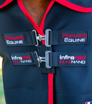 Woof Wear – Couverture infrarouge Nano-Tec Premier Equine Black 3 | Sellerie Bucéphale
