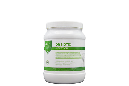Or-Vet – OR BIOTIC probiotiques et prébiotiques par Or-Vet 450g   | Sellerie Bucéphale