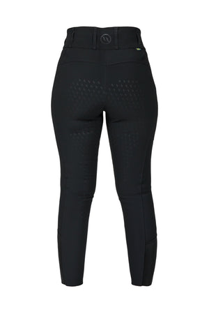 Pantalon d'équitation femme Outtrakk FS Back on Track - Noir - vue arriere