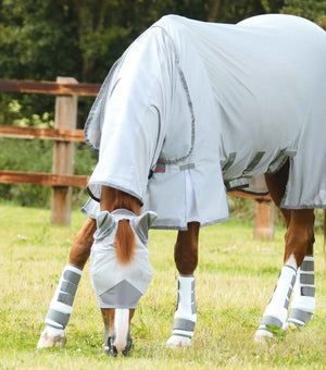 Woof Wear – Guêtres anti-mouches Pro-Tech Premier Equine White 2 | Sellerie Bucéphale