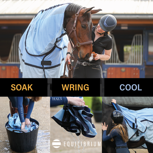 Woof Wear – Encolure amovible Quick Chill V26 Equilibrium Grey 2 | Sellerie Bucéphale