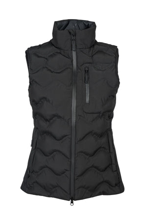 Gilet matelassé Outtrakk pour Femme Back on Track - Noir