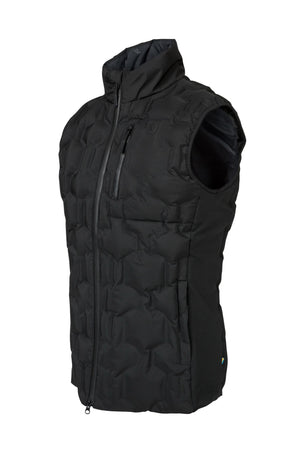Gilet matelassé Outtrakk pour Homme Back on Track - Noir - vue de profil