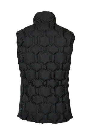Gilet matelassé Outtrakk pour Homme Back on Track - Noir - vue arriere