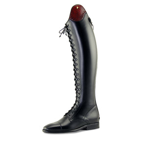 Petrie – Bottes Petrie Rimini Marron Check cuff  | Sellerie Bucéphale