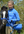 Woof Wear – Couvre-casque convertible Woof Wear Electric Blue 2 | Sellerie Bucéphale