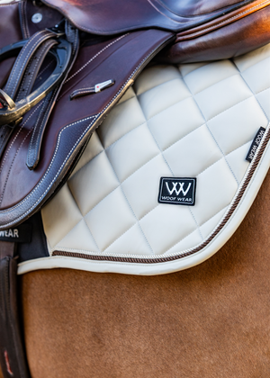 Woof Wear – Tapis de selle Vision Aura Close Contact Woof Wear Stone 4 | Sellerie Bucéphale