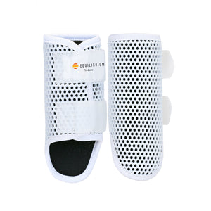 Woof Wear – Guêtres Tri-Zone Brushing Equilibrium White | Sellerie Bucéphale