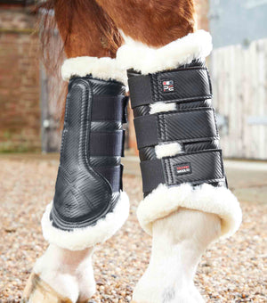 Woof Wear – Guêtres Techno Wool Premier Equine Black 4 | Sellerie Bucéphale