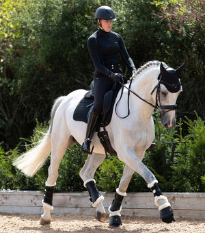 Woof Wear – Cloches Carbon Tech Techno Wool Premier Equine Black 2 | Sellerie Bucéphale