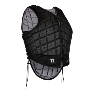 Woof Wear – Gilet de protection Ti22 Champion Black | Sellerie Bucéphale