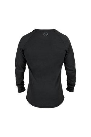 Haut technique Outtrakk manches longues Homme Back on Track - Noir - vue arriere