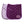 Tapis de selle Unicorn Academy violet a passepoil rose-lilas, coupe dressage