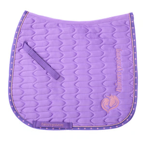 Tapis de selle Unicorn Academy Kids lilas, coupe mixte