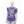 T-shirt enfant Unicorn Academy lilas a manches ailees, vue de face
