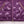 Poches imprimees licornes et passepoil pailliete du gilet violet